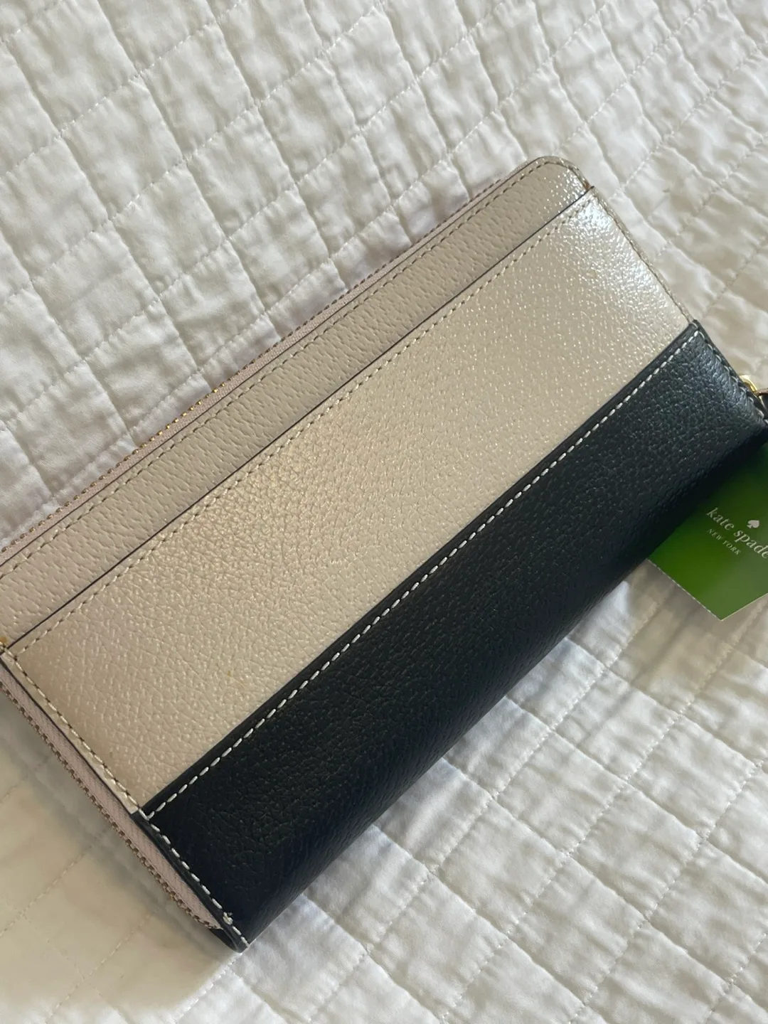 Kate Spade New York Two-Tone Zip Around Wallet image indicator(6)