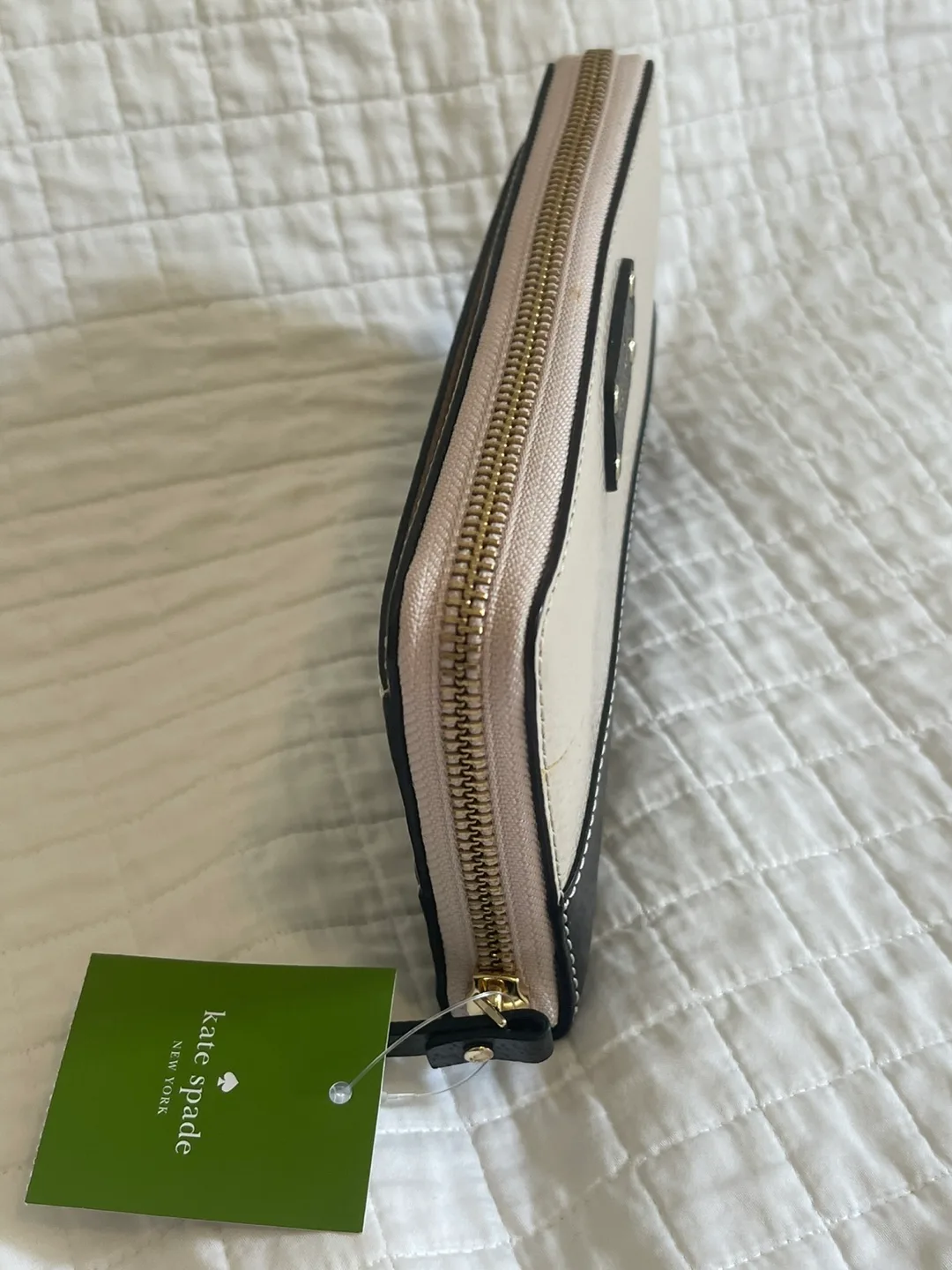 Kate Spade New York Two-Tone Zip Around Wallet image indicator(5)