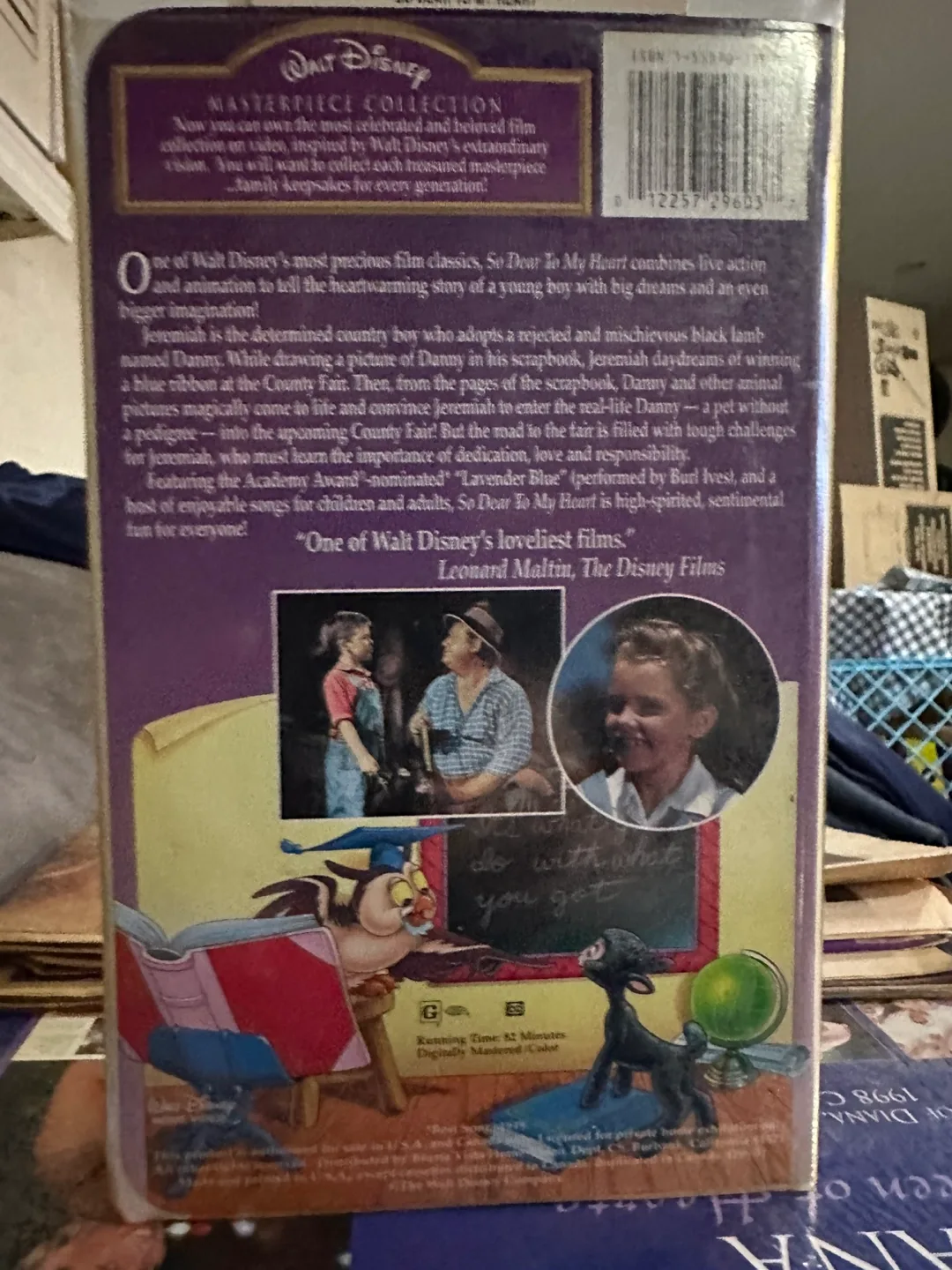 Walt Disney Masterpiece Collection VHS - So Dear to My Heart image indicator(2)