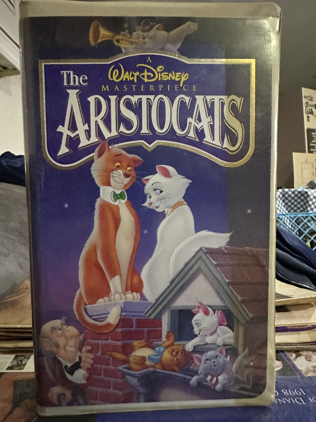 The Aristocats VHS Tape - Disney Masterpiece