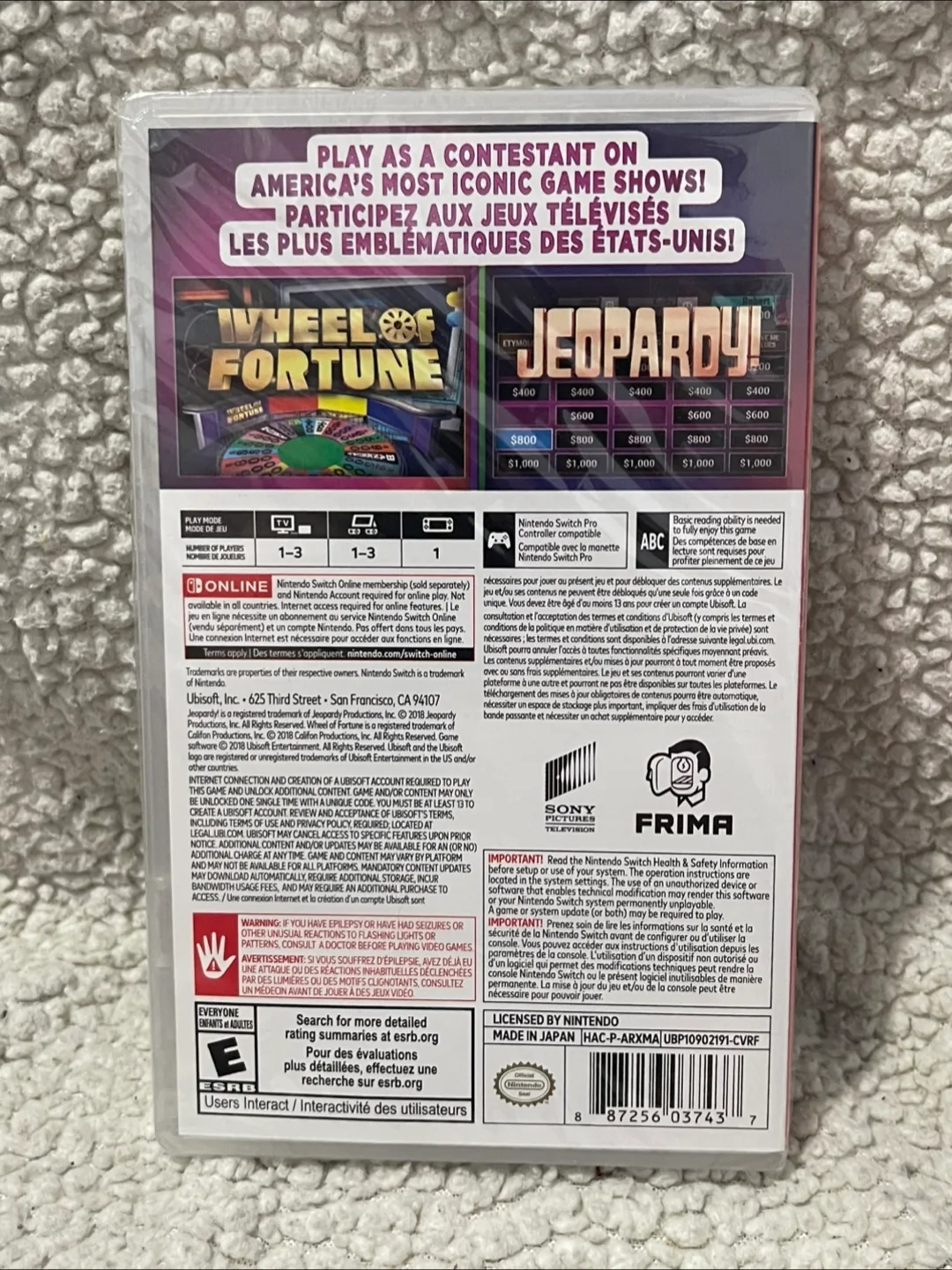 Wheel of Fortune & Jeopardy! Nintendo Switch Game image indicator(4)