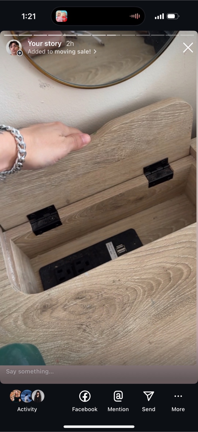 Target Writing Desk with Two Drawers - photo 3