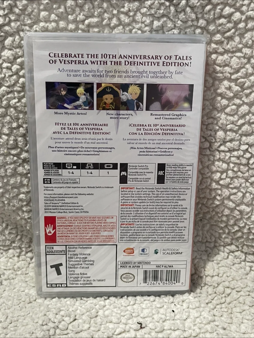 Tales of Vesperia Definitive Edition - Nintendo Switch image indicator(4)