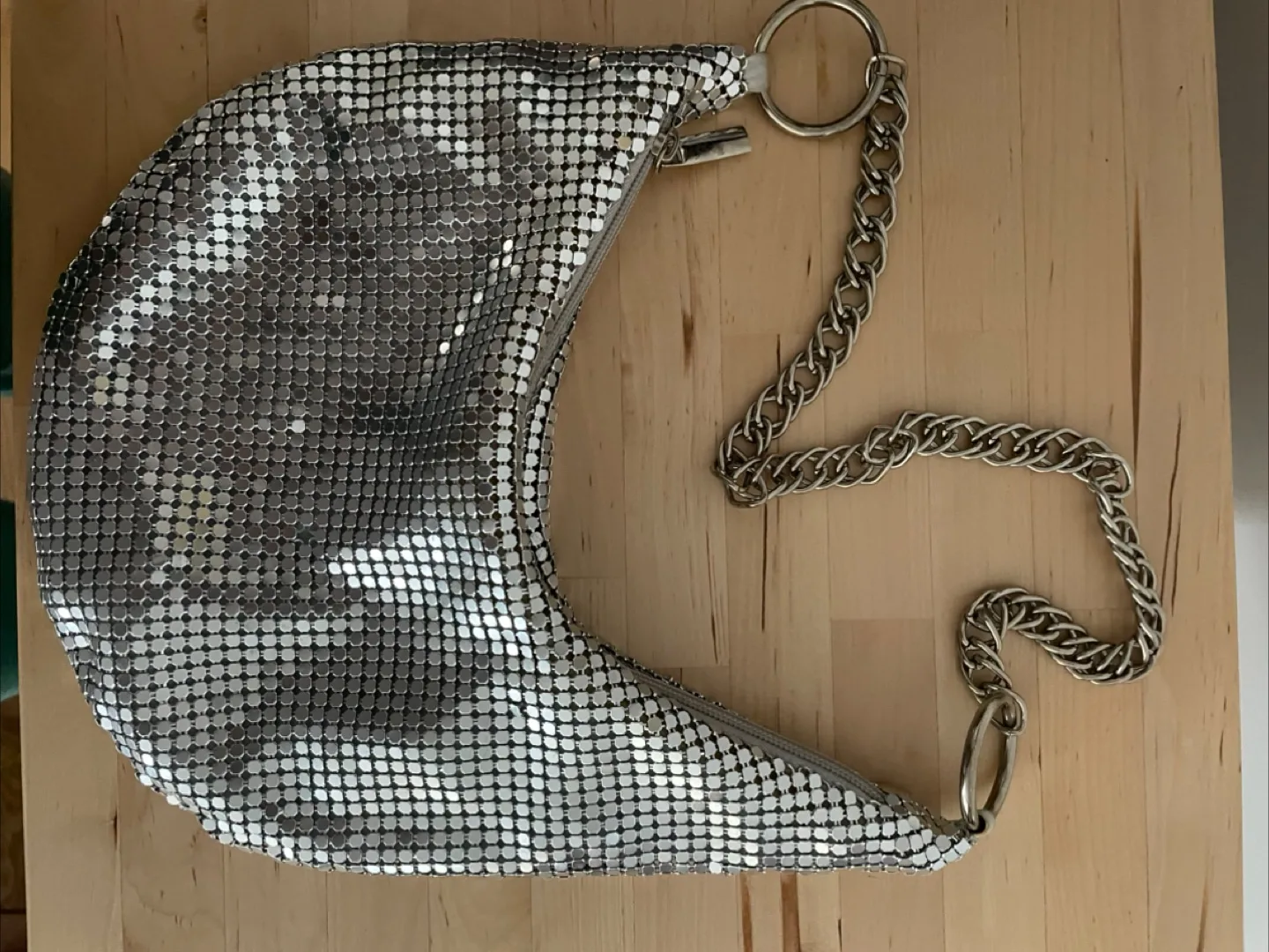 Silver Chainmail Shoulder Bag thumbnail