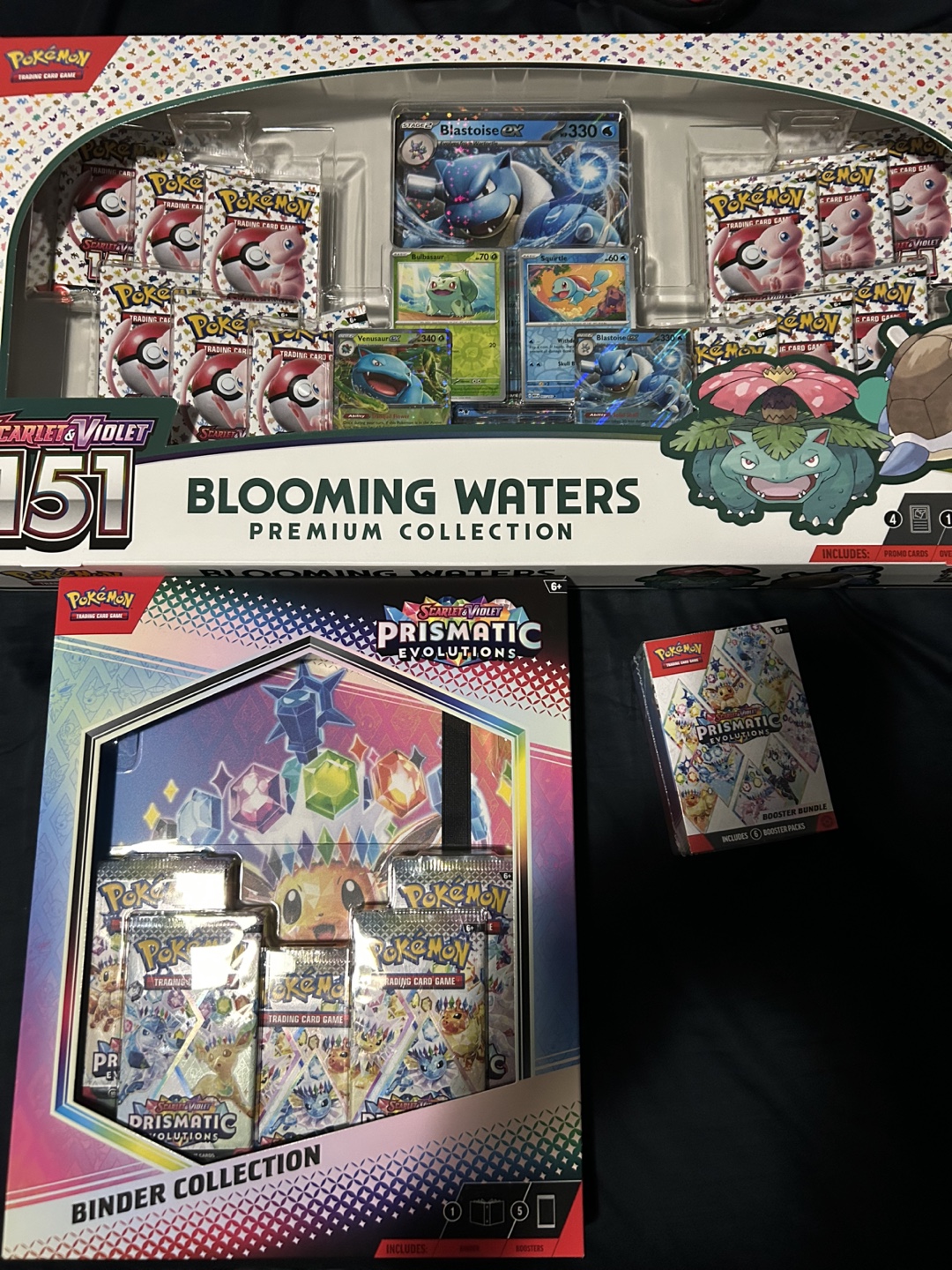 Pokémon Blooming Waters & Prismatic Evolutions
