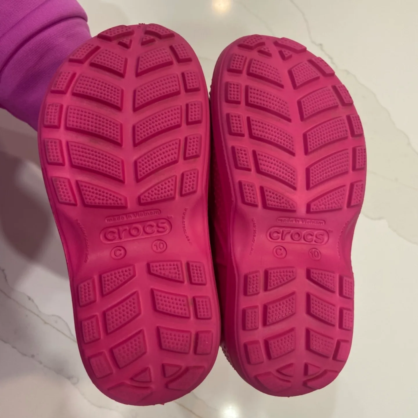 Size C10 kids Crocs Rainboots image indicator(6)