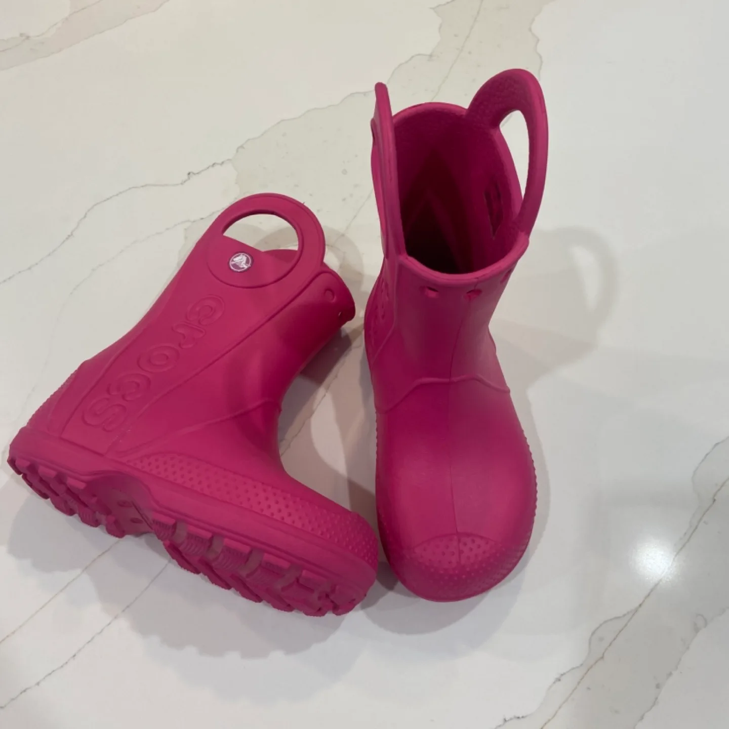 Size C10 kids Crocs Rainboots thumbnail