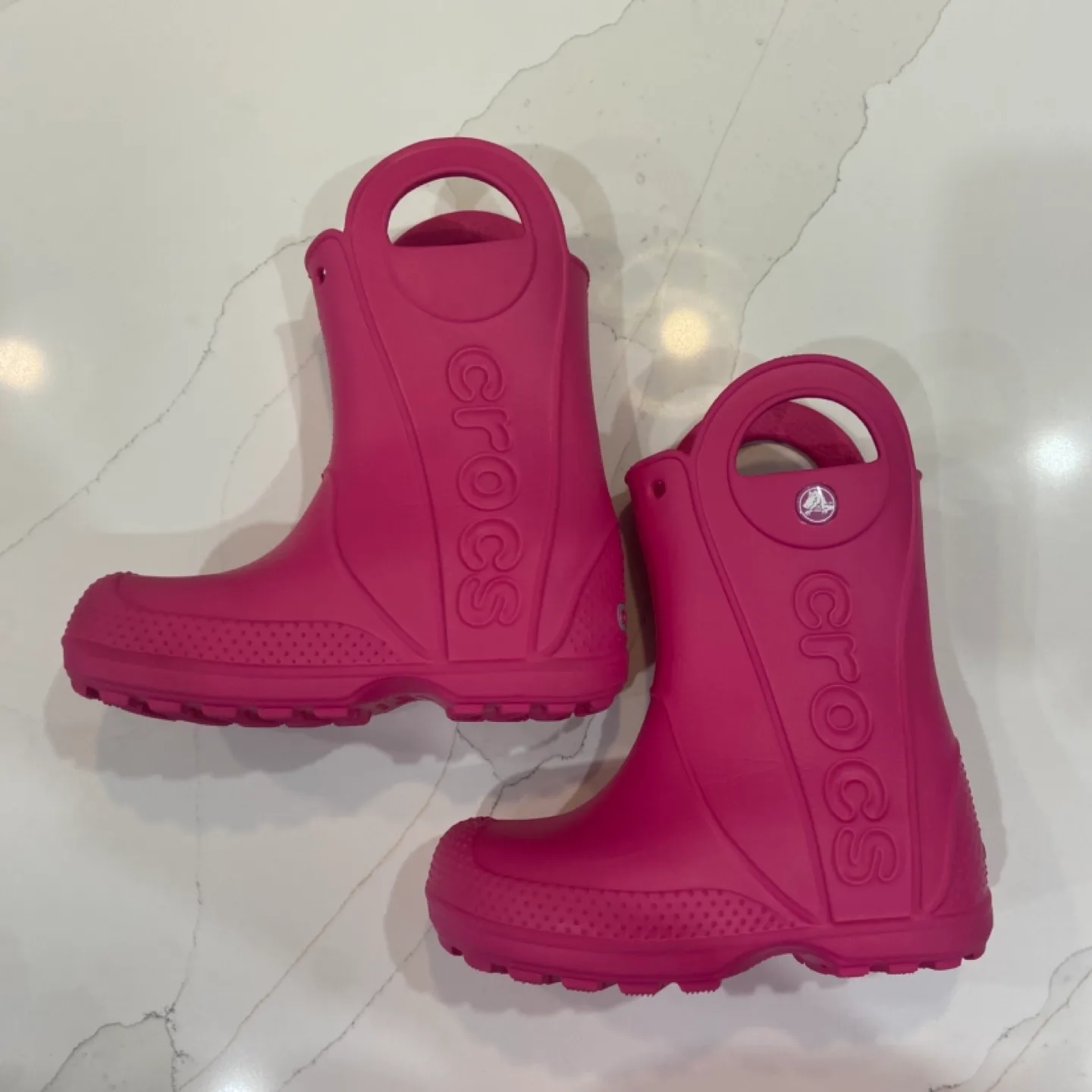 Size C10 kids Crocs Rainboots image indicator(3)