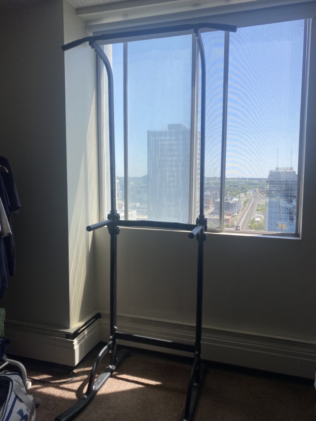 DlandHome Power Tower Pull Up Bar