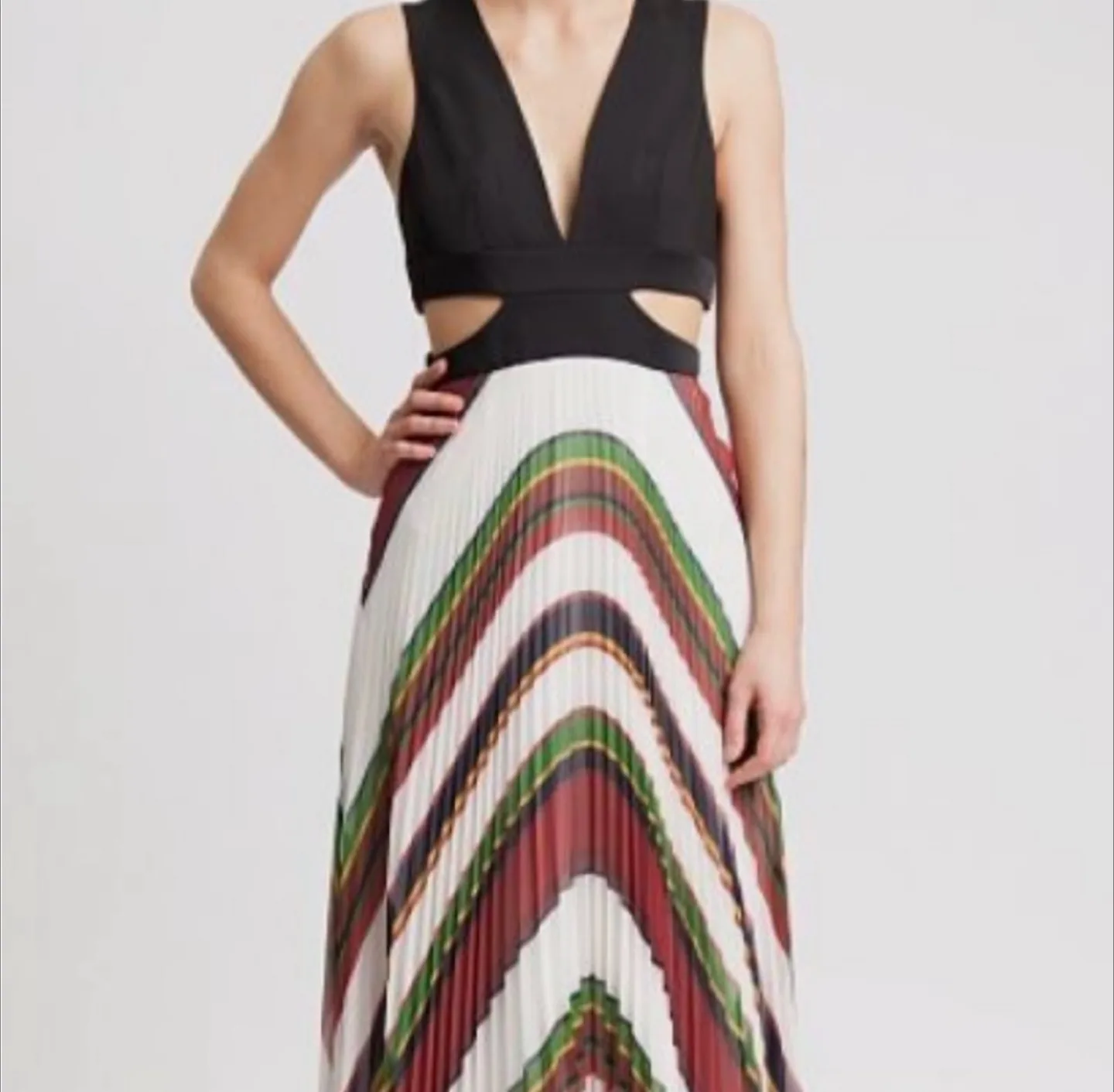 BCBGMAXAZRIA Maxi Dress Size 02 retail $295 plus tax. Run! thumbnail
