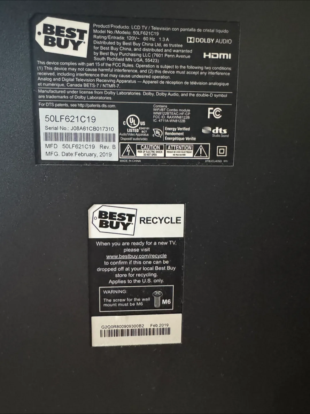 Toshiba 50LF621C19 Smart Fire TV image indicator(5)