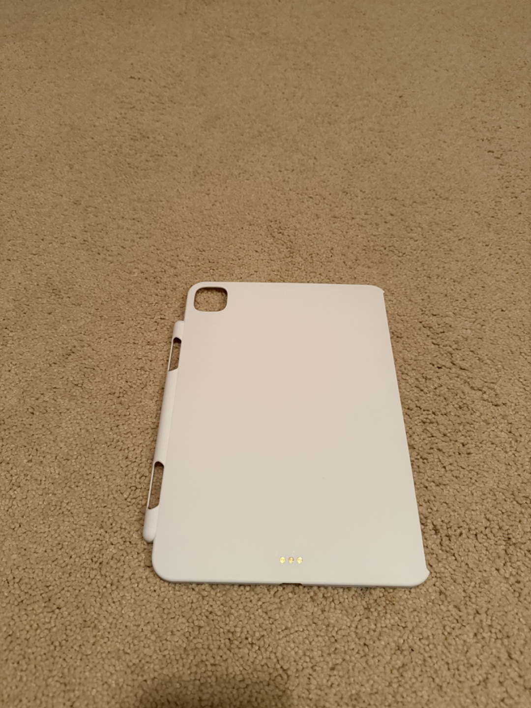 White Magnetic Case for iPad