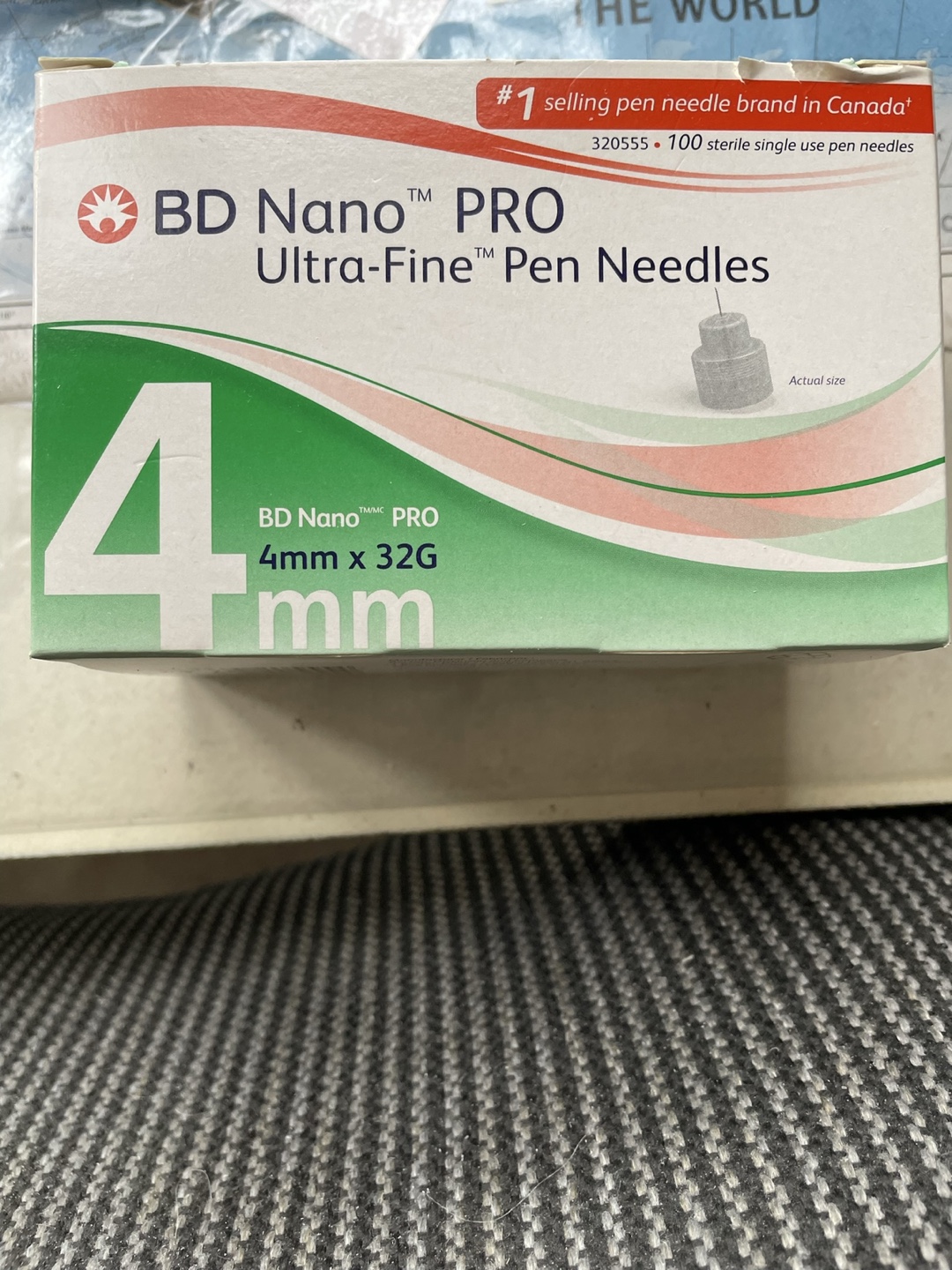 BD Nano PRO Ultra-Fine Pen Needles 4mm x 32G