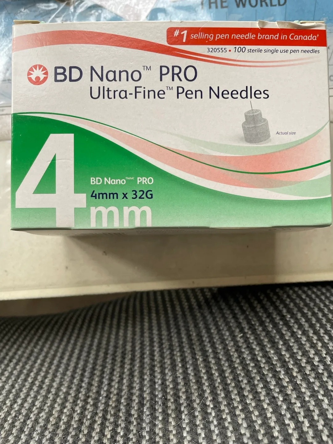 BD Nano PRO Ultra-Fine Pen Needles 4mm x 32G
