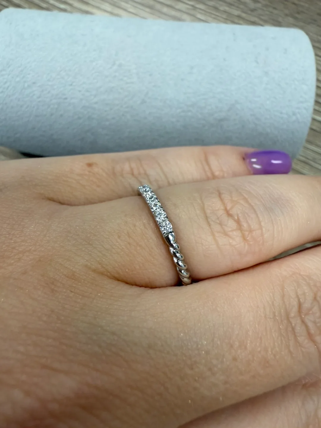 Moissanite Band Ring image indicator(5)