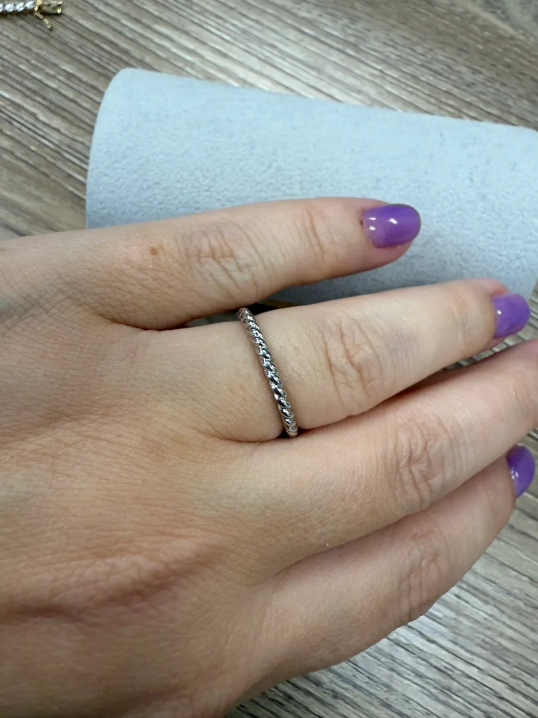 Moissanite Band Ring image indicator(6)