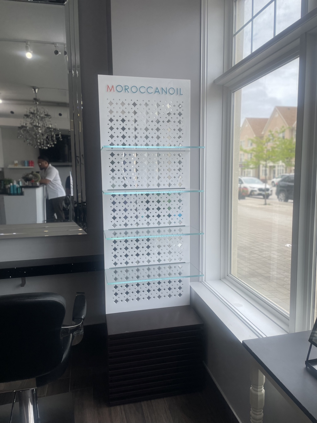Moroccanoil Hair Product Display Stand