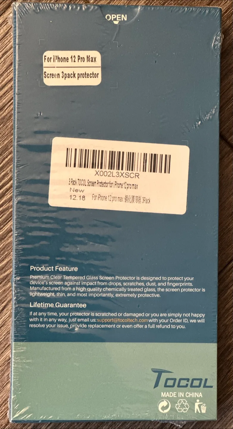 iPhone 12 Pro Max Screen Protector image indicator(2)