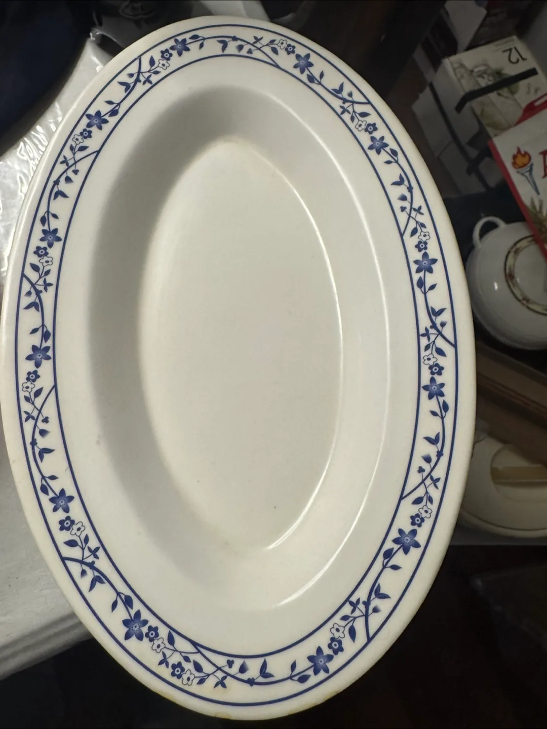 Set of 6 Vintage Oval Serving Dishes thumbnail