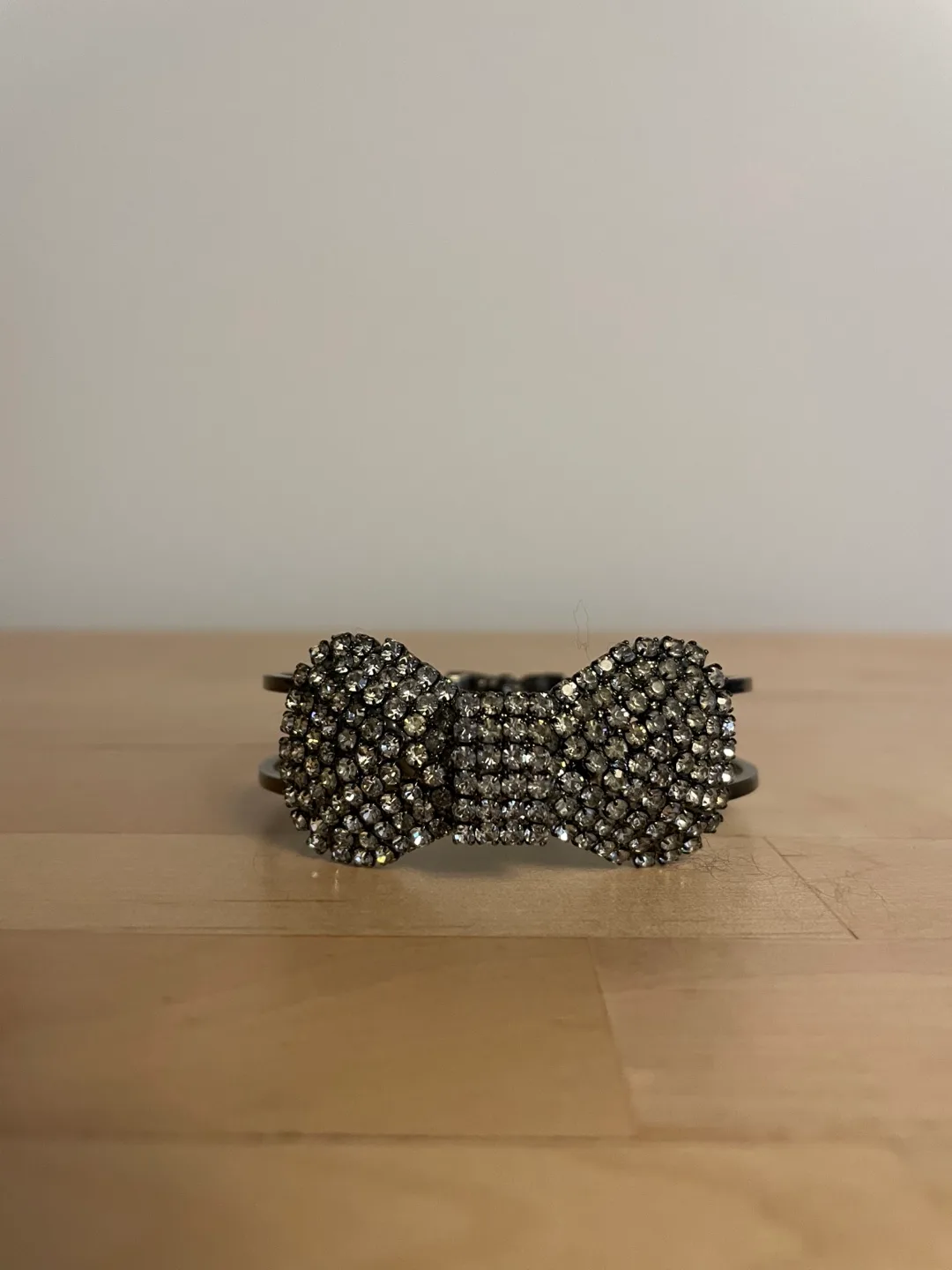 Rhinestone Bow Bracelet thumbnail