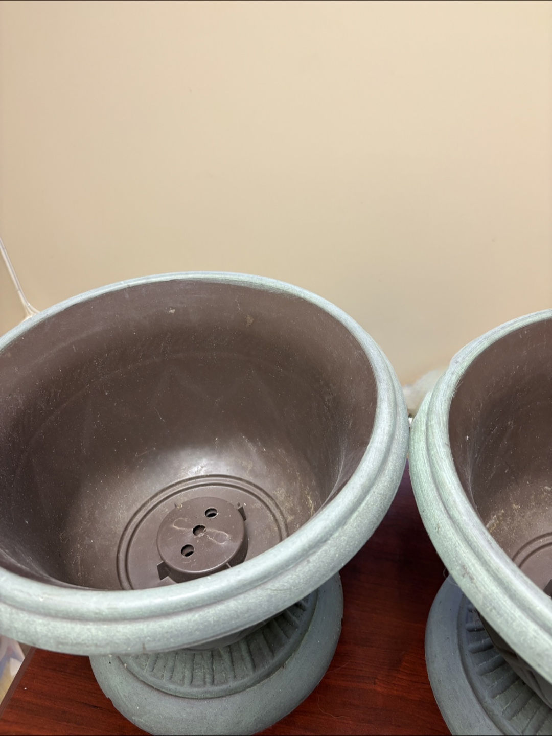 Pair of Urn-Shaped Planters - photo 3