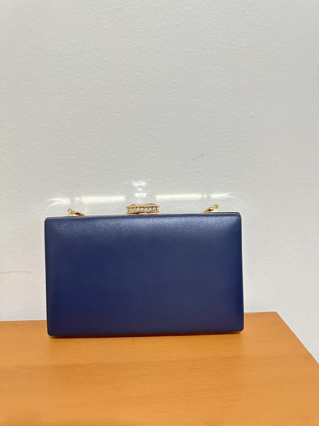 Navy Blue Floral Evening Clutch image indicator(3)