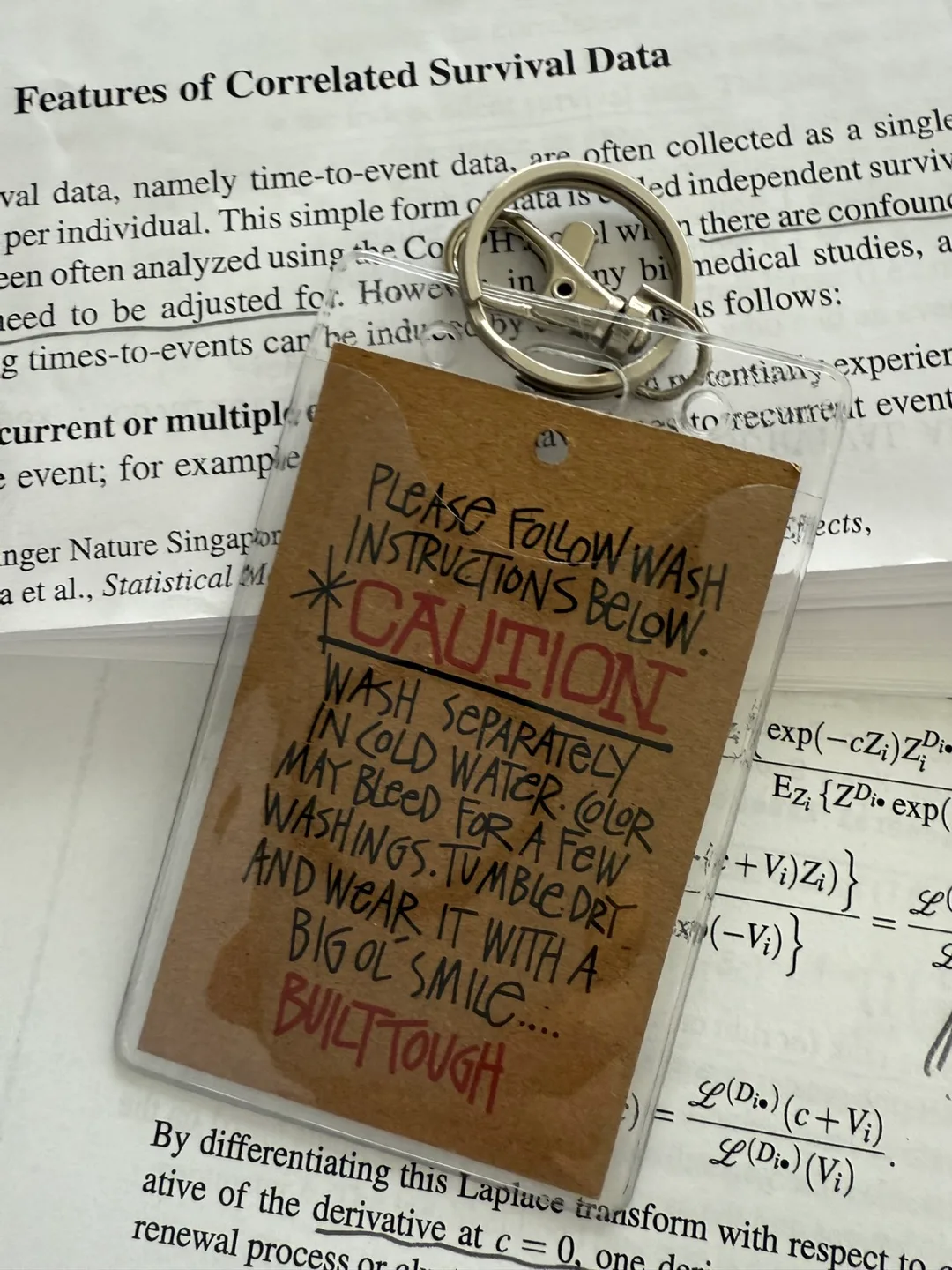 Stüssy Dyed Goods Keychain image indicator(2)