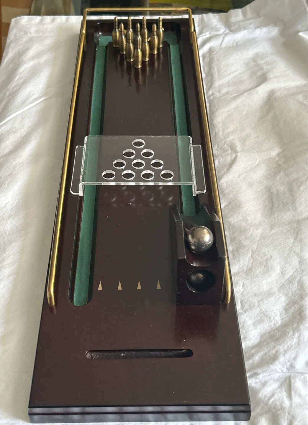 Bombay Company Coffee Table Bowling Game image indicator(2)