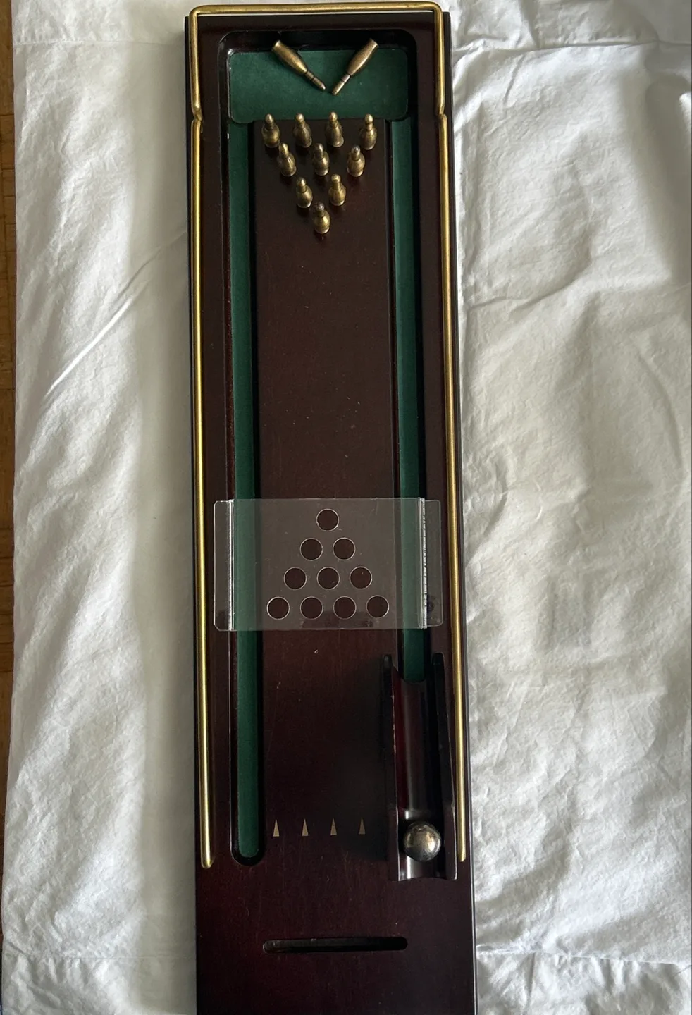 Bombay Company Coffee Table Bowling Game image indicator(3)