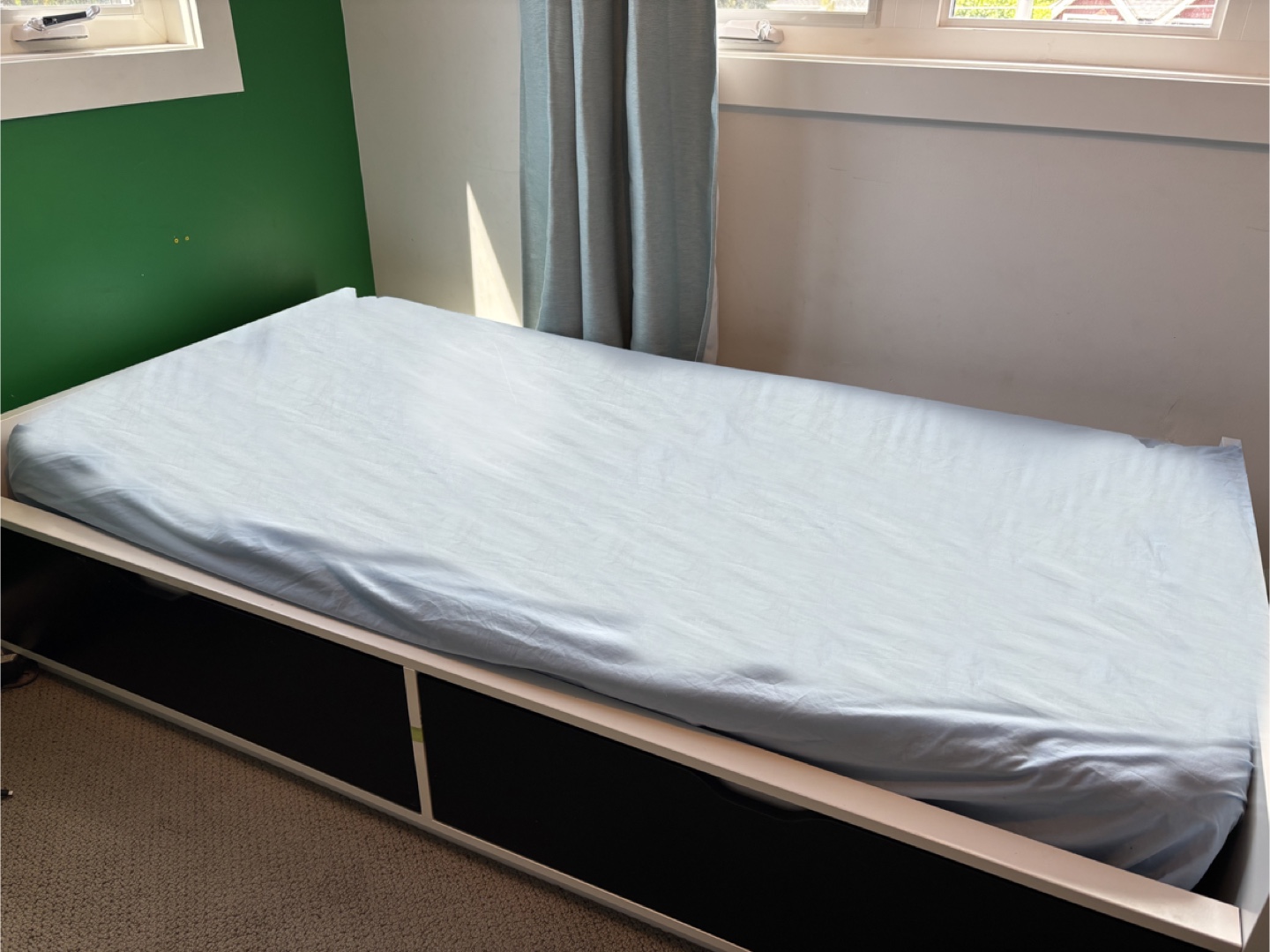 IKEA FLAXA Twin Bed Frame with Storage - photo 2