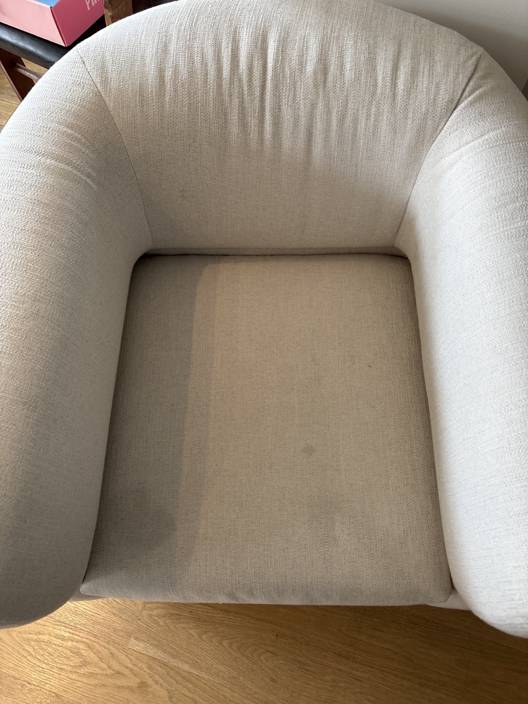 Modern Off-White Armchair - photo 3