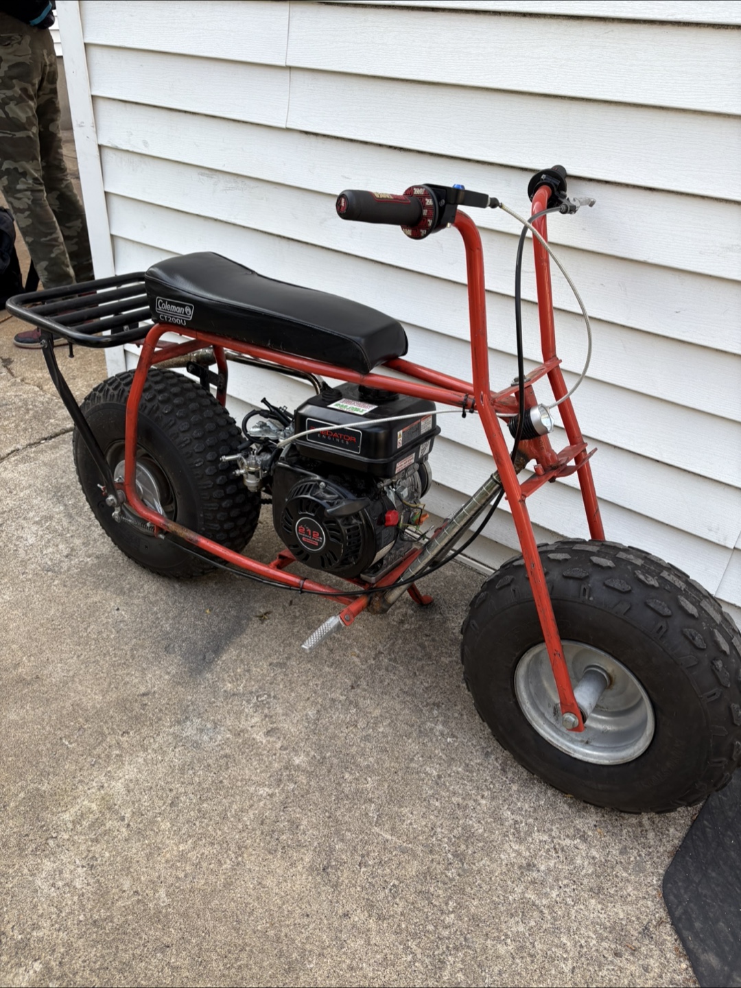 coleman ct 2000 mini bike B200RSV Two Coleman mini bikes Both
