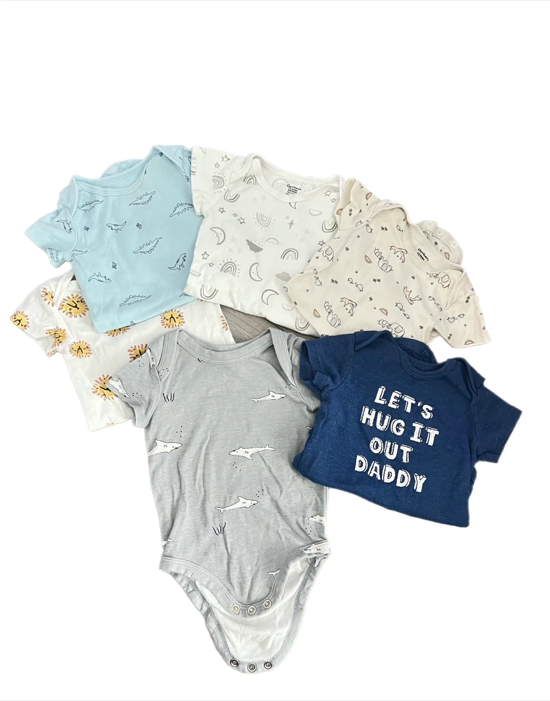 Bundle of 6 Baby Bodysuits thumbnail