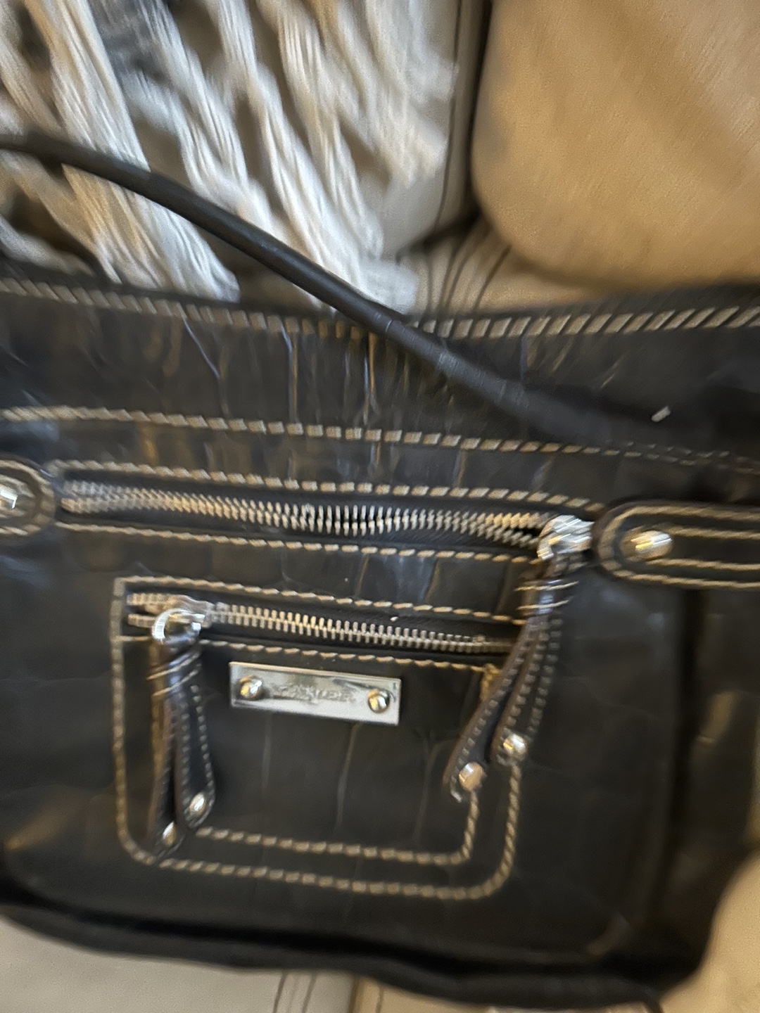 Danier Black Leather Crossbody Bag - photo 2