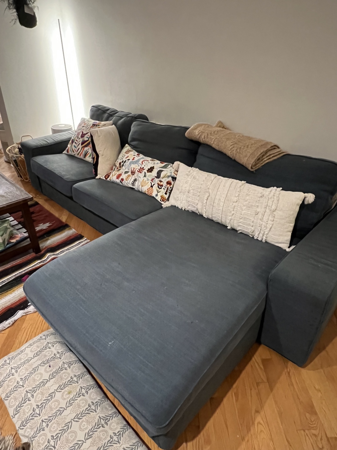 IKEA KIVIC Sectional Sofa - Teal - photo 2