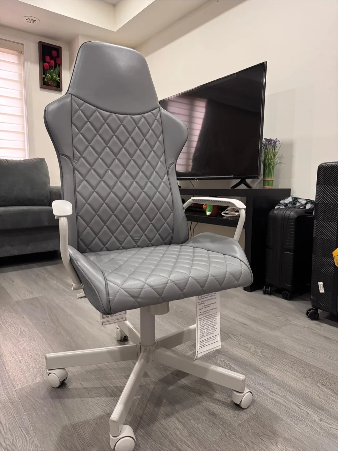 Grey IKEA Office Chair thumbnail
