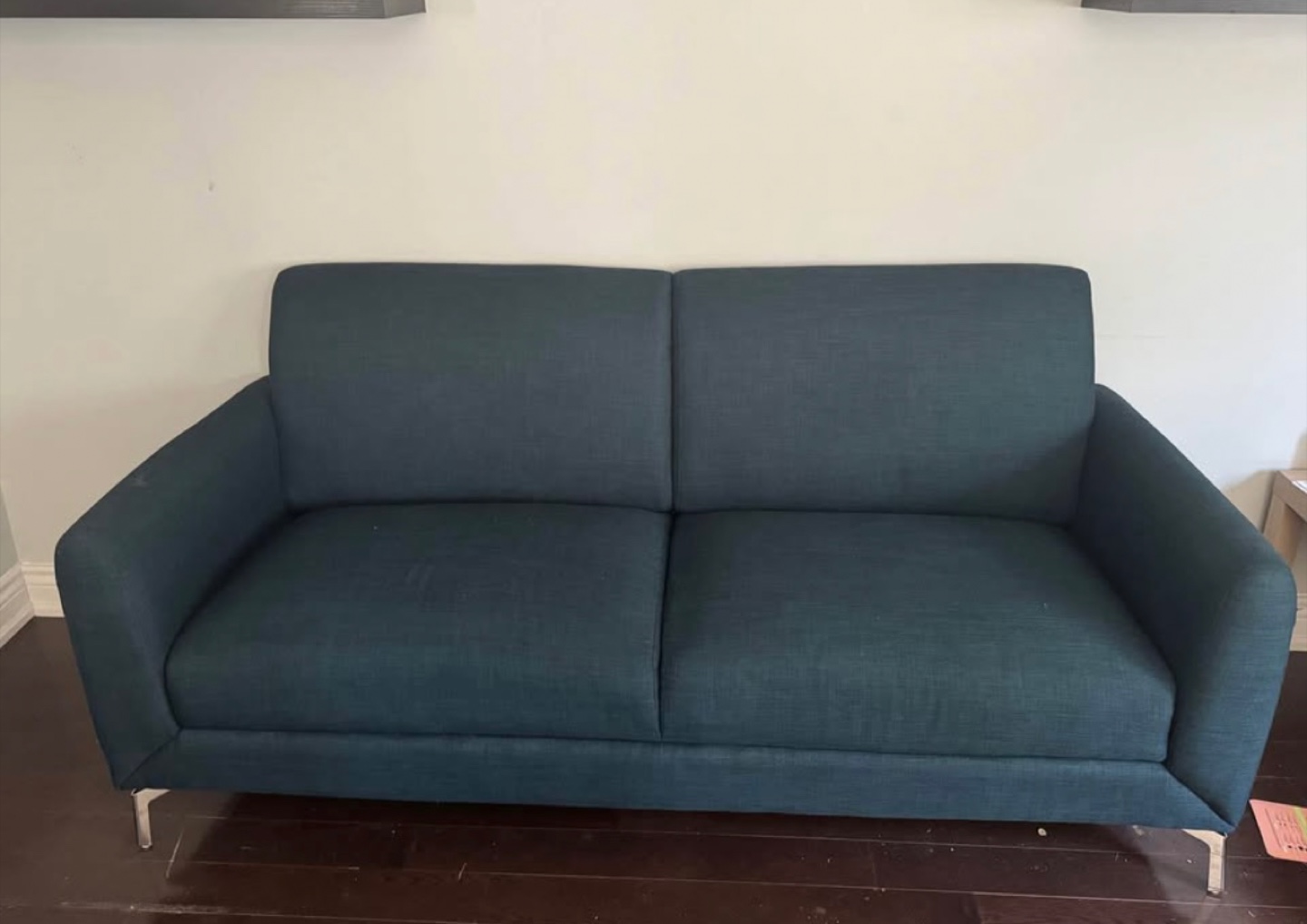 Dark Teal Two-Seater Sofa - photo 2