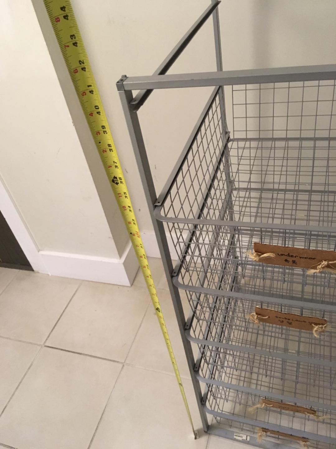 IKEA Storage Metal 5-Tier Drawer Unit - photo 4