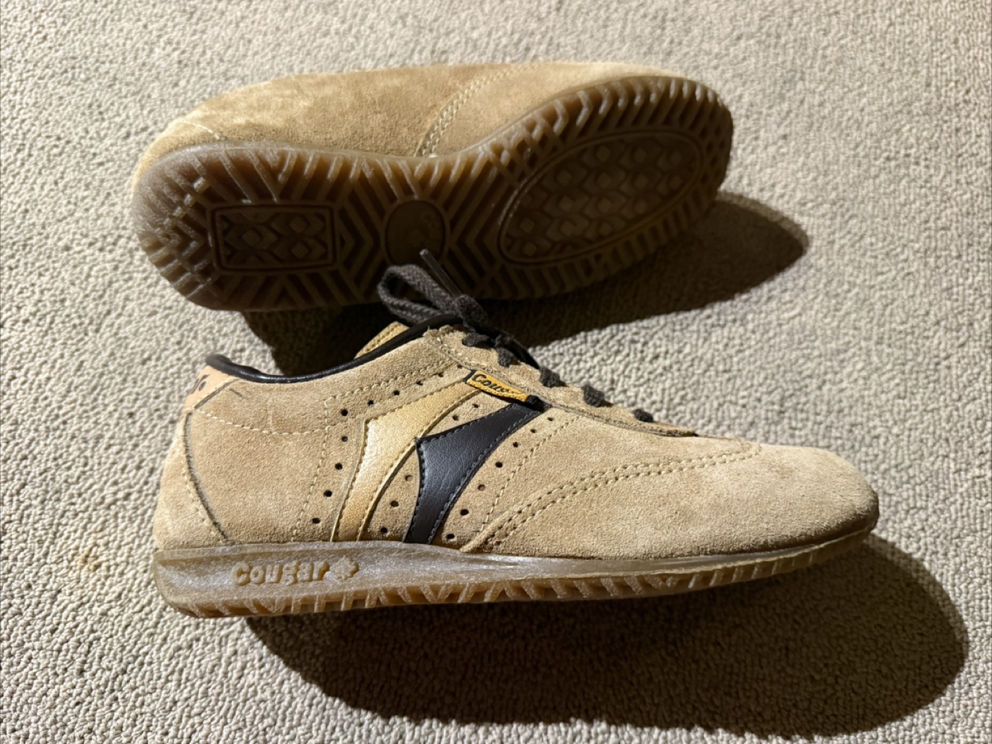 Vintage Cougar Suede Sneakers - photo 2