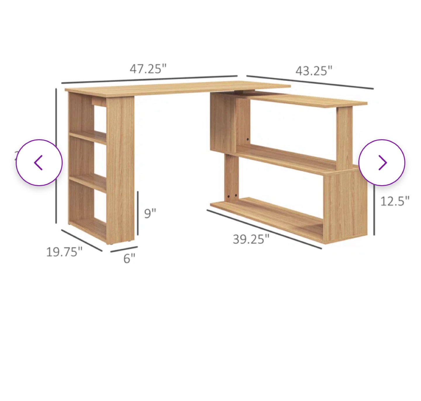 Disassembled Wooden Shelving Unit - photo 3