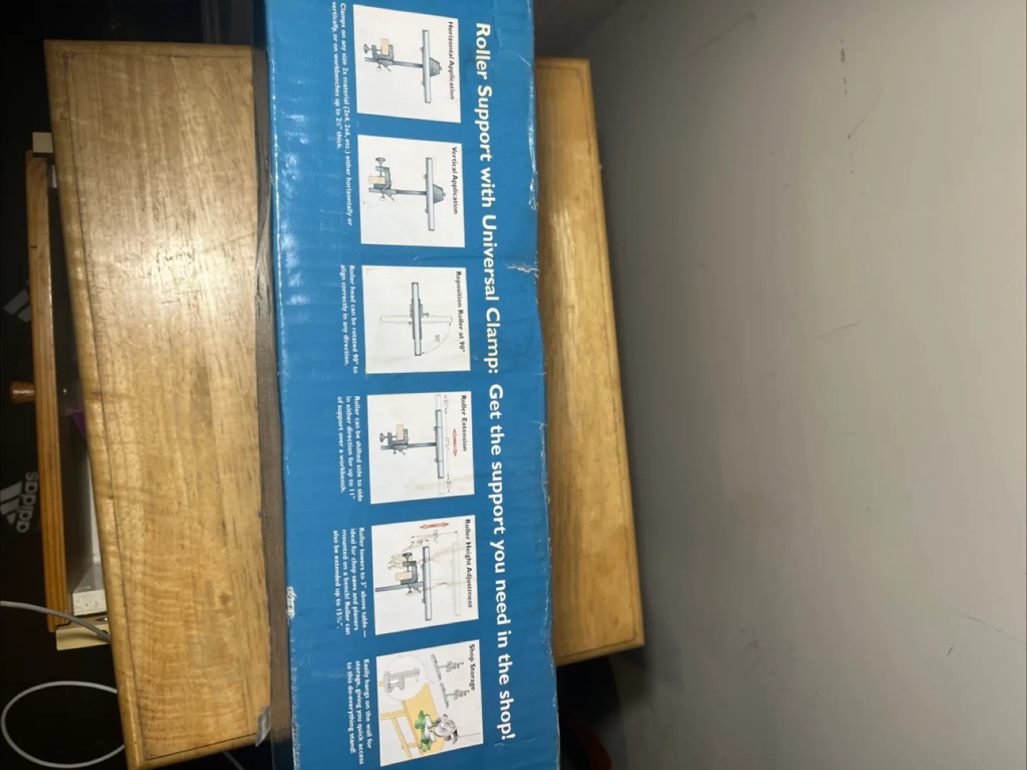 Rockler Roller Support with Universal Clamp image indicator(2)