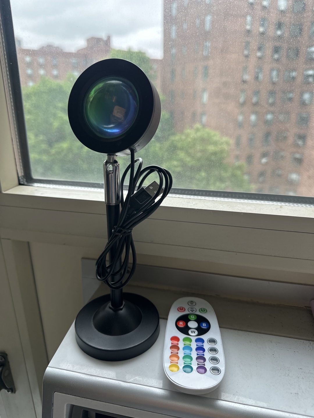 Sunset Lamp w Remote