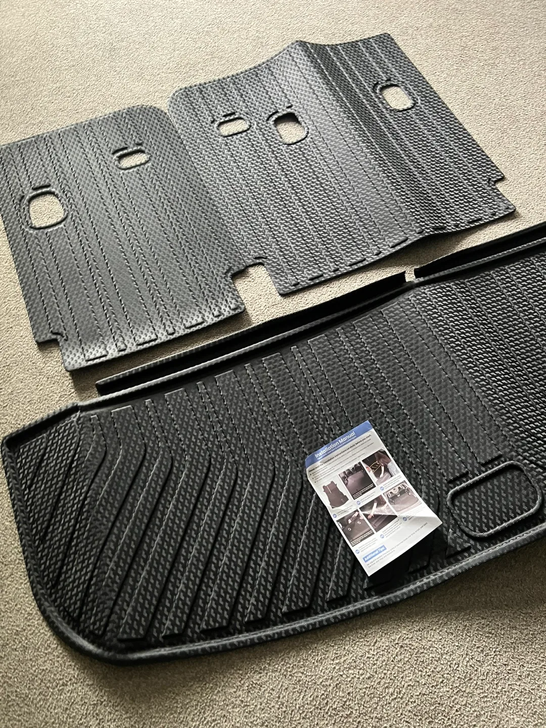 20-25 Kia Telluride Trunk Mat + Backrest image indicator(3)