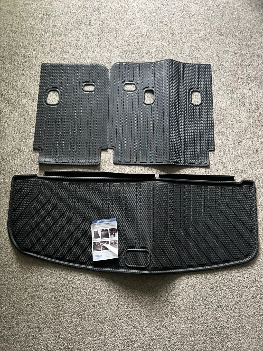 20-25 Kia Telluride Trunk Mat + Backrest image indicator(2)