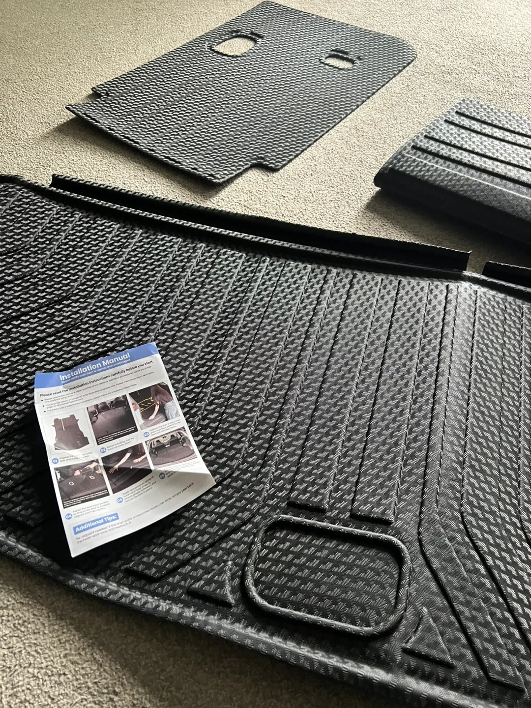 20-25 Kia Telluride Trunk Mat + Backrest image indicator(6)