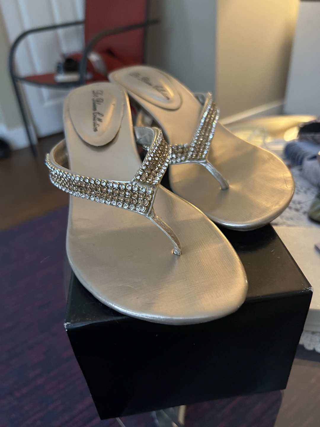Rhinestone Sandals
