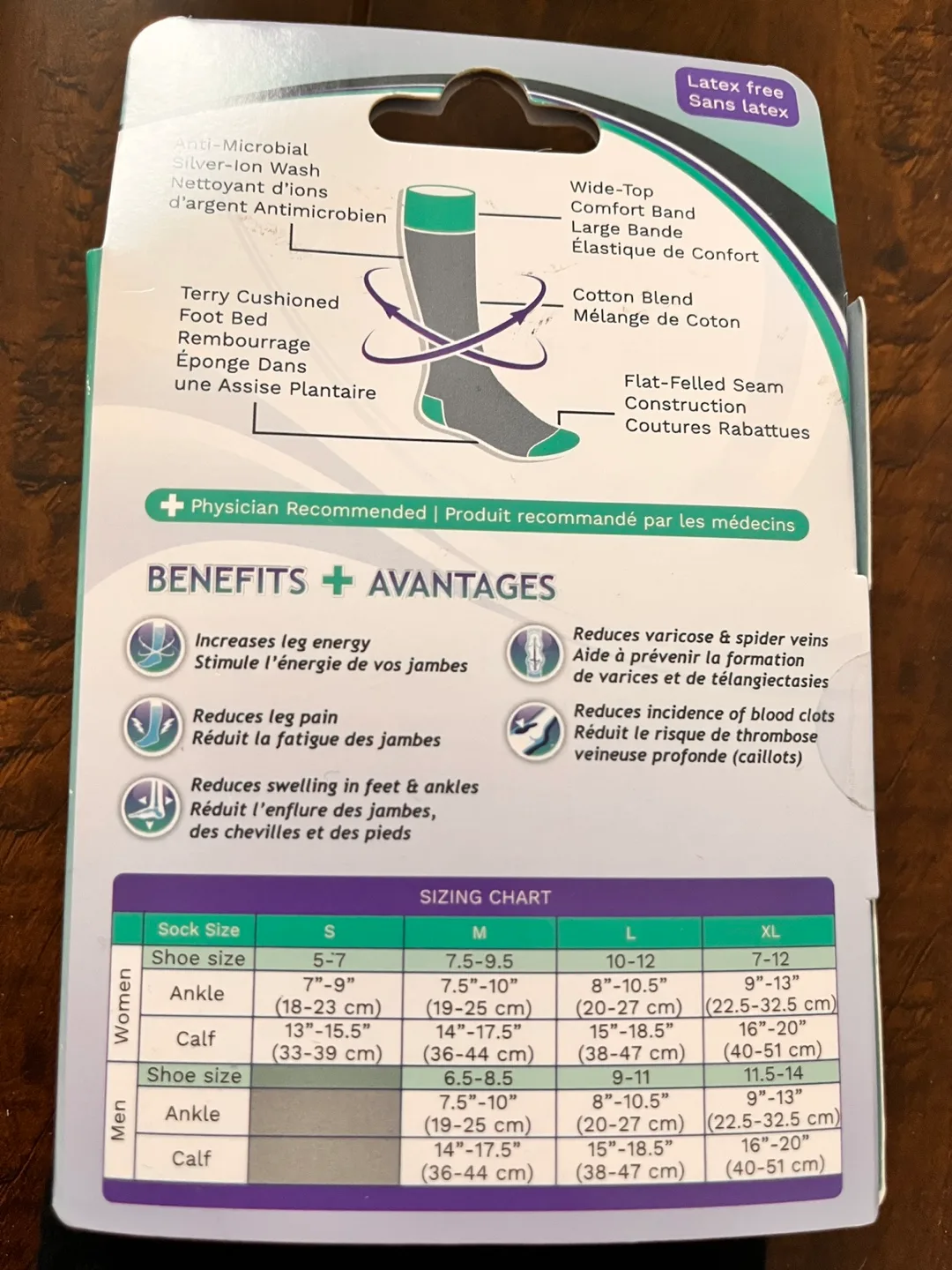 Dr. Segal's Energy Socks size Small image indicator(3)