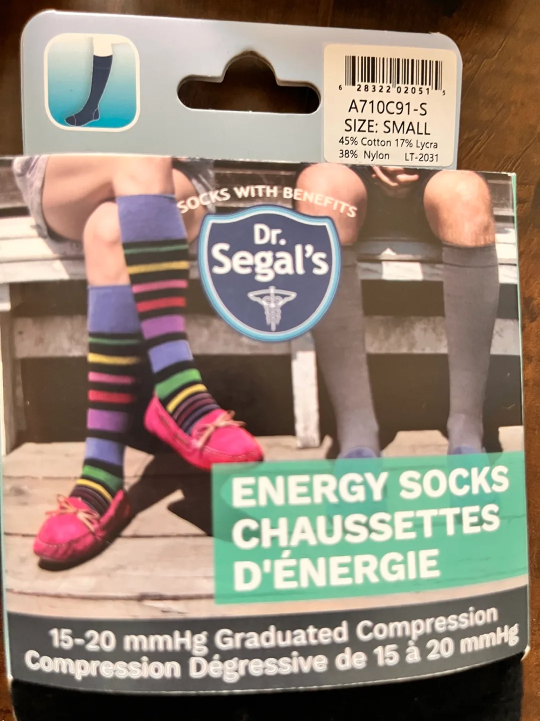 Dr. Segal's Energy Socks size Small image indicator(2)
