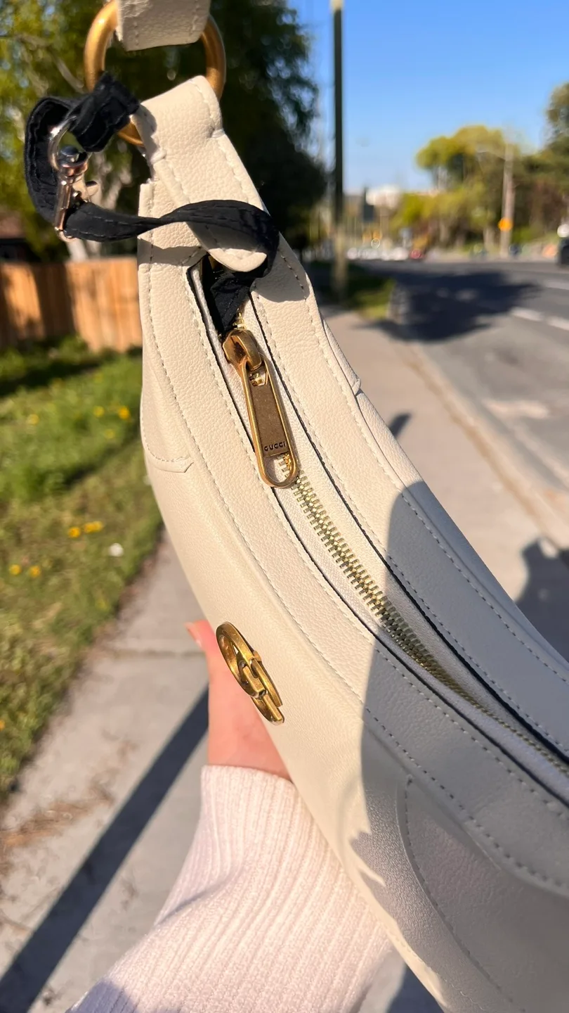 Off-White Leather Bag Underarm/crossbody/handbag image indicator(2)