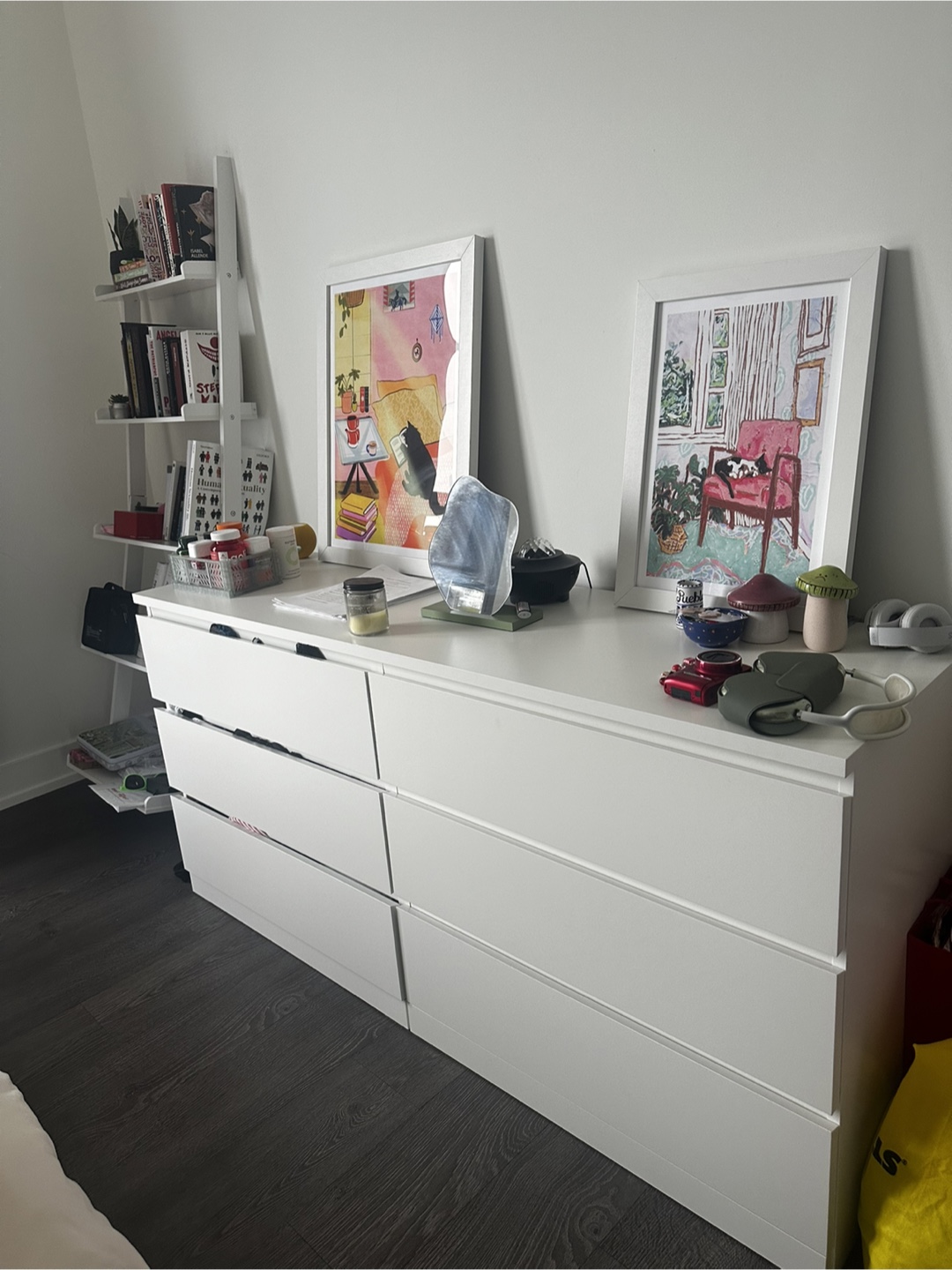 IKEA White Drawer Dresser